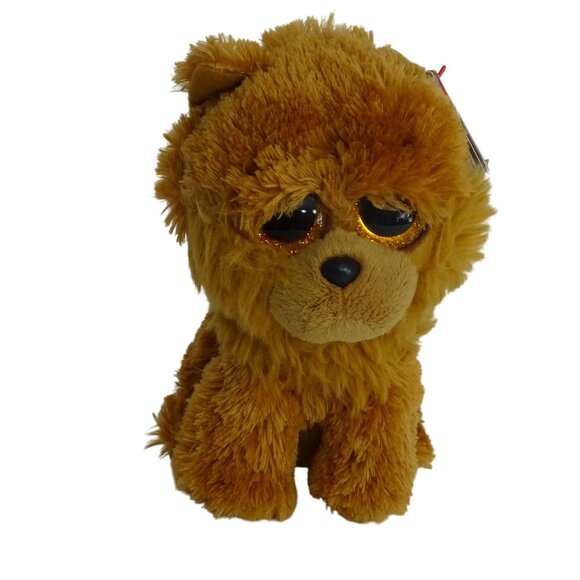 2015 Ty Beanie Boo Barley Dog Stuffed Animal Plush Soft Toy 5.5 inch Hang Tags - Picture 1 of 12